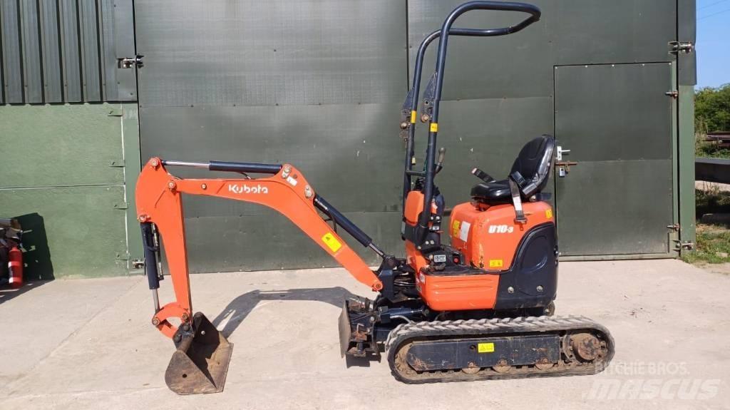 Kubota U10-3 Mini ekskavatörler, 7 tona dek