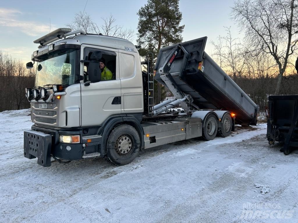 Scania G 480 Vinçli kamyonlar