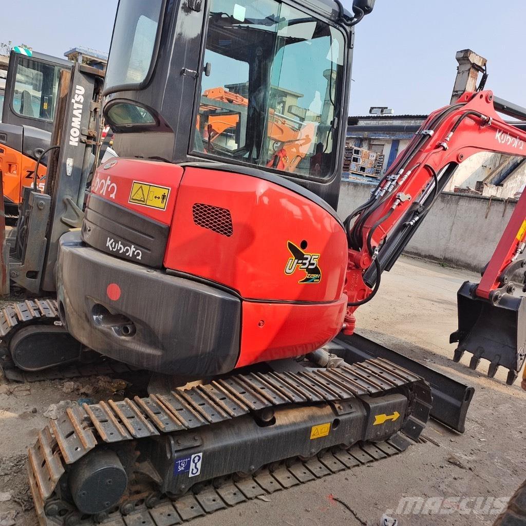 Kubota U 35 Mini ekskavatörler, 7 tona dek