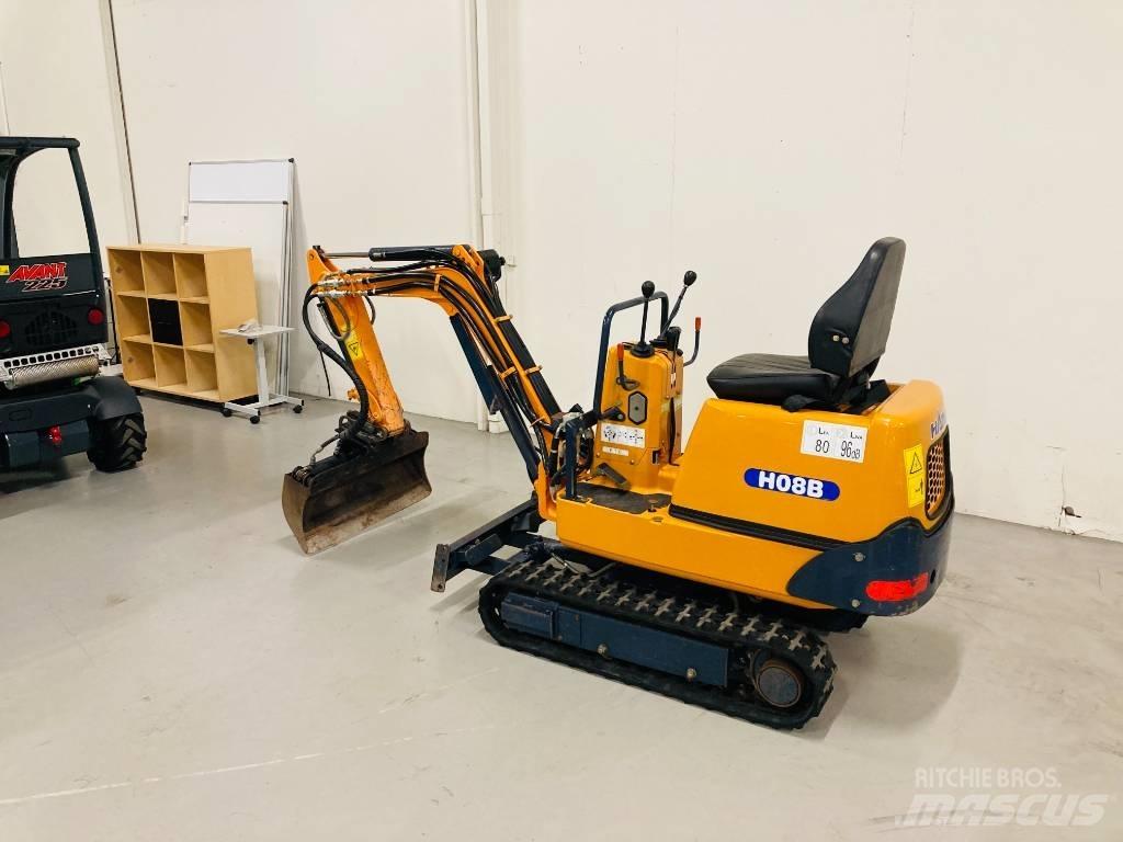 Hanix H 08 B Mini ekskavatörler, 7 tona dek