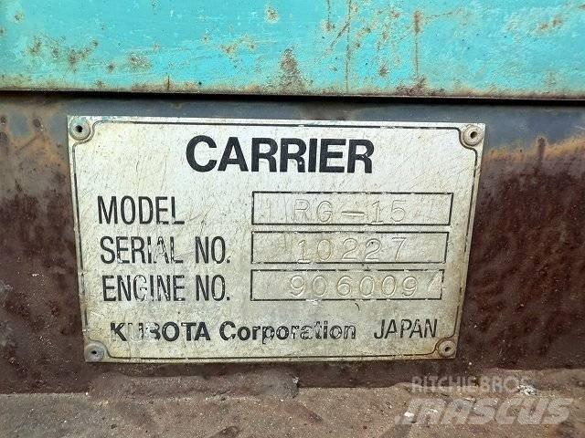 Kubota RG-15 Mini ekskavatörler, 7 tona dek