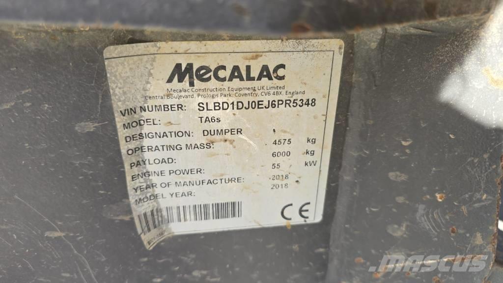Mecalac TA 6 S Belden kirma kaya kamyonu