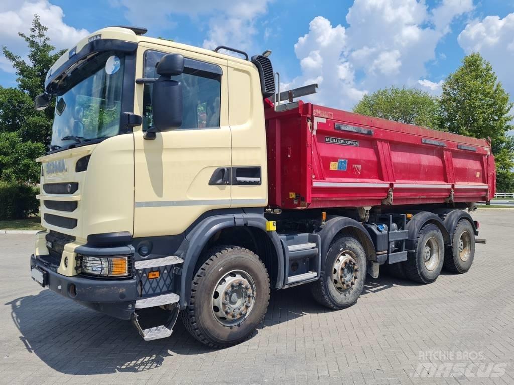 Scania G490 8X4 Damperli kamyonlar