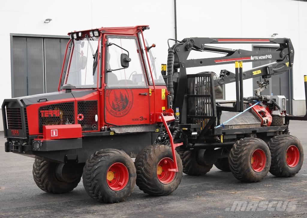 Terri 3 CV Agaç kesme siyirma makinalari