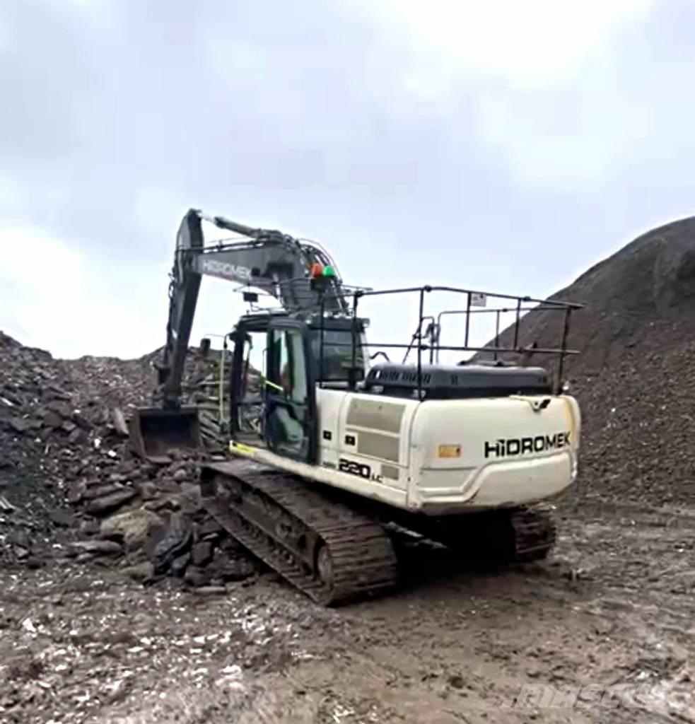 Hidromek HMK 220 LC Paletli ekskavatörler