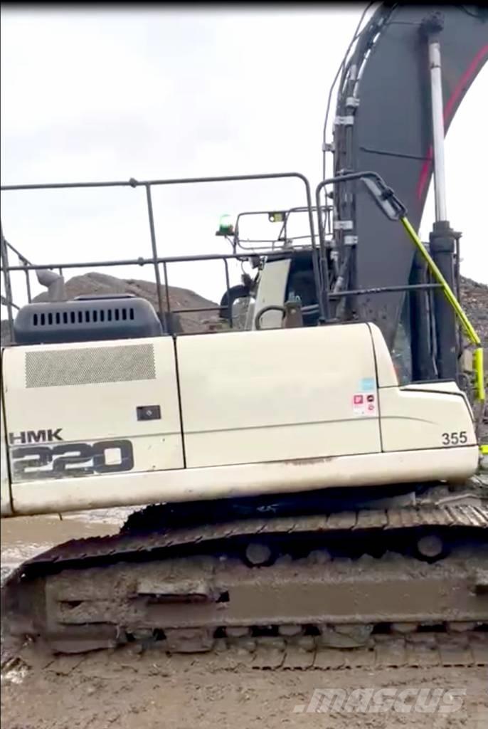 Hidromek HMK 220 LC Paletli ekskavatörler