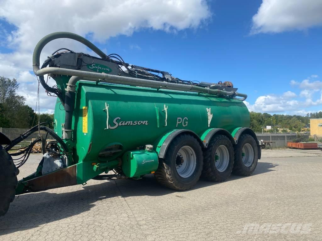 Samson PG 25 FH Sivi gübre ve ilaç tankerleri