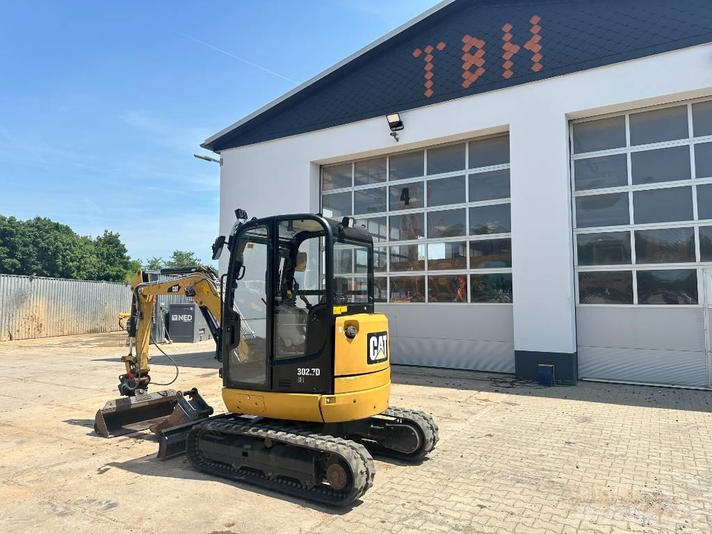 CAT 302.7 D CR Mini ekskavatörler, 7 tona dek