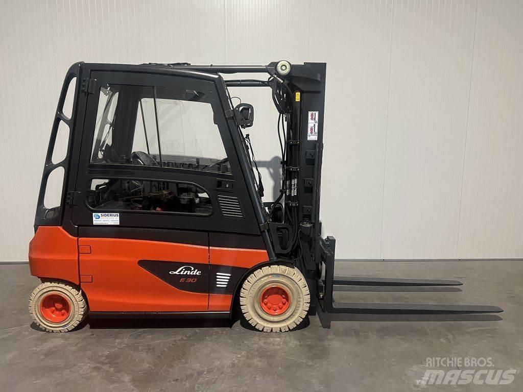 Linde E30L-01 Elektrikli forkliftler