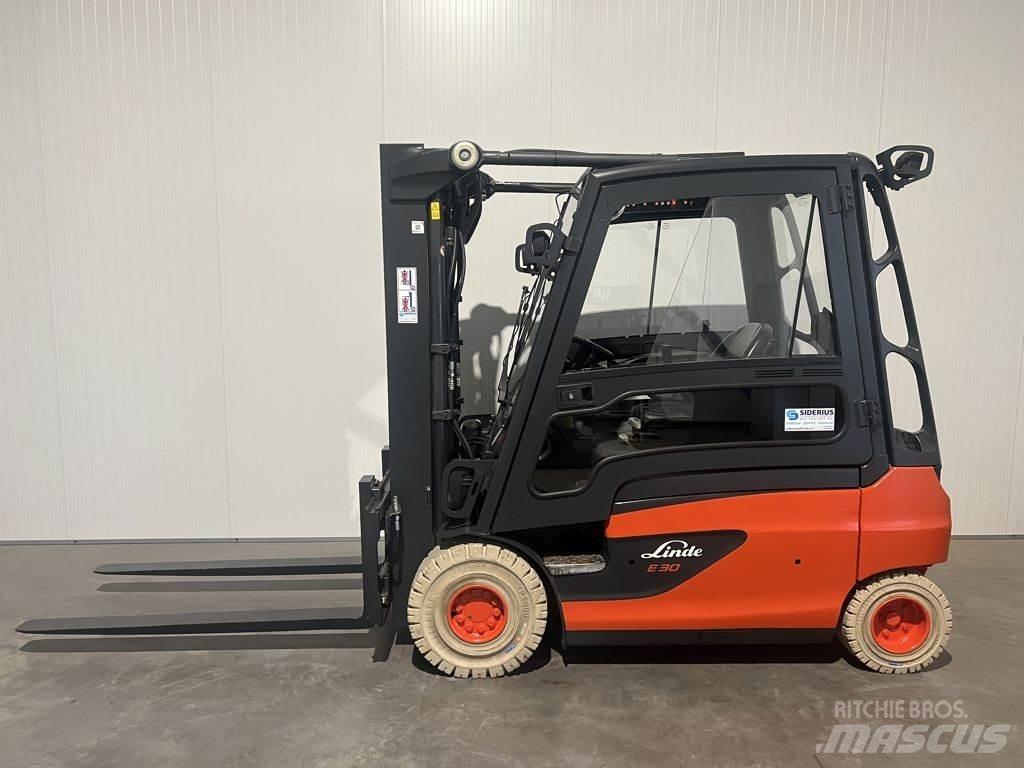 Linde E30L-01 Elektrikli forkliftler