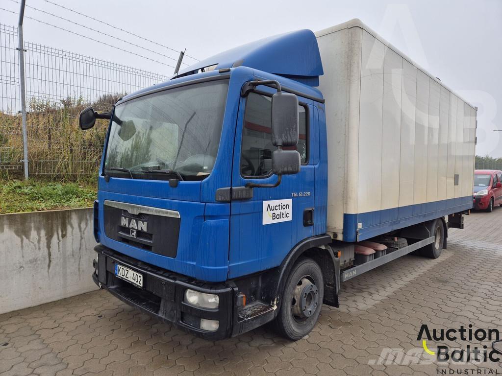 MAN TGL12.220 BL Kapali kasa kamyonlar