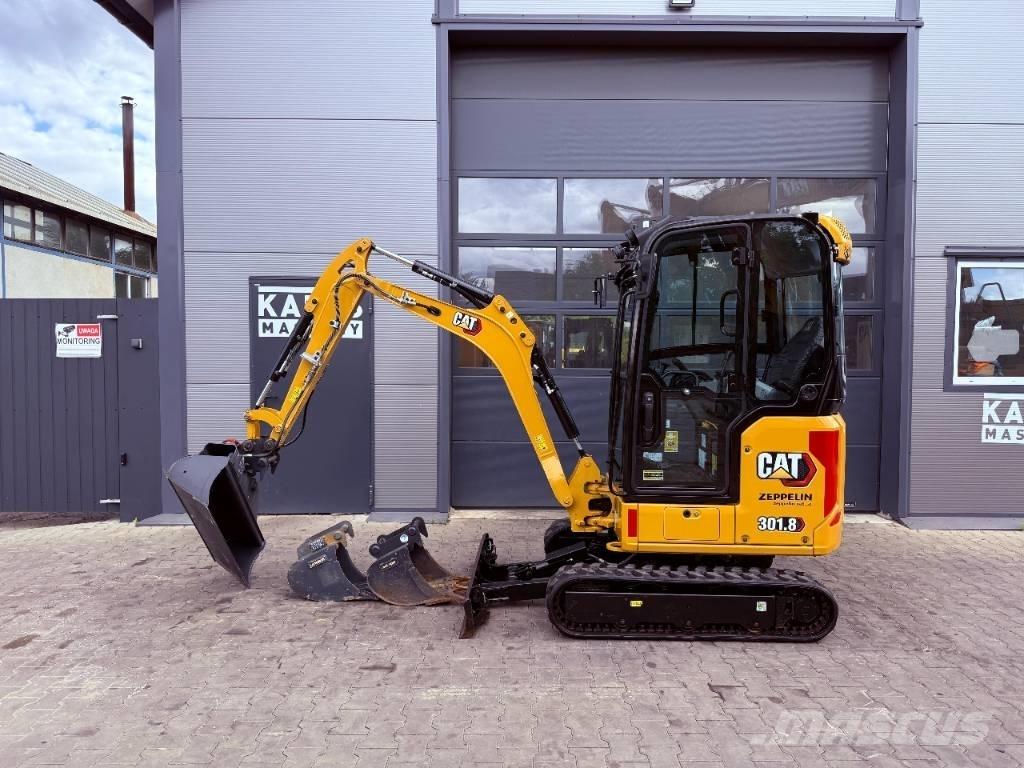CAT 301.8 Mini ekskavatörler, 7 tona dek