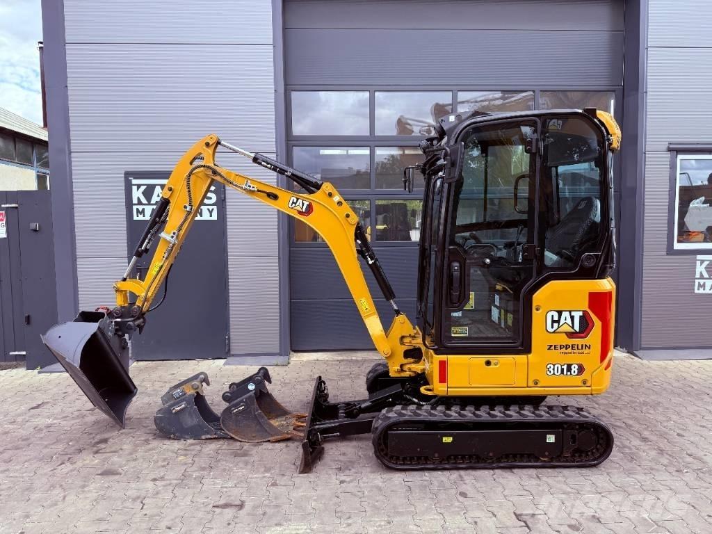 CAT 301.8 Mini ekskavatörler, 7 tona dek