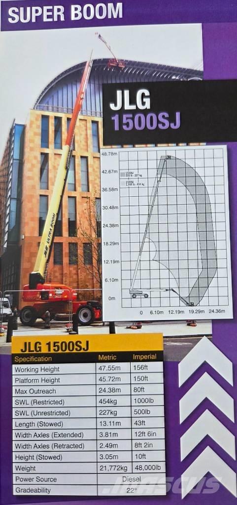 JLG 1500 SJ Teleskopik personel platformları