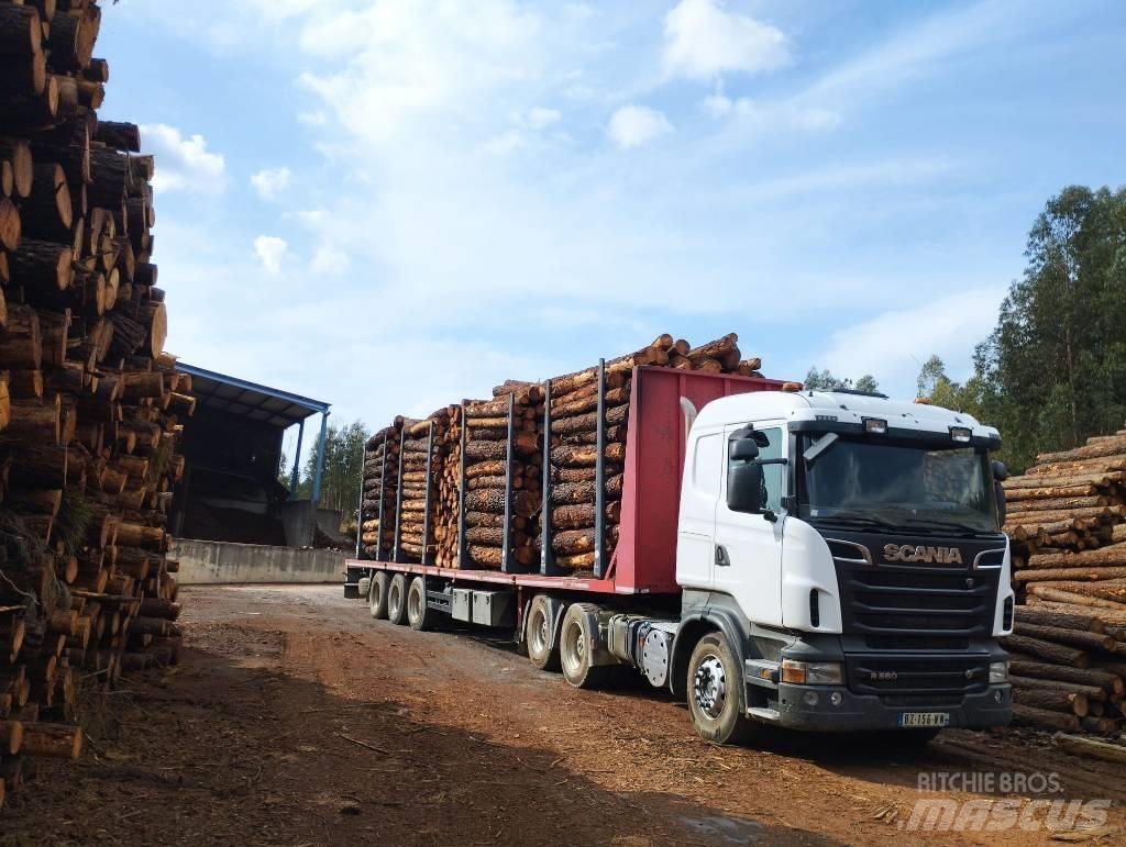 Scania R 560 Tomruk kamyonlari