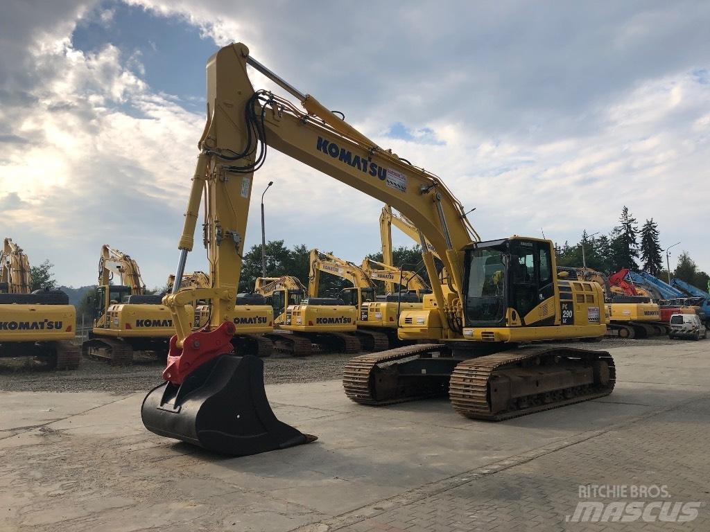 Komatsu PC290LC-11E0 Paletli ekskavatörler