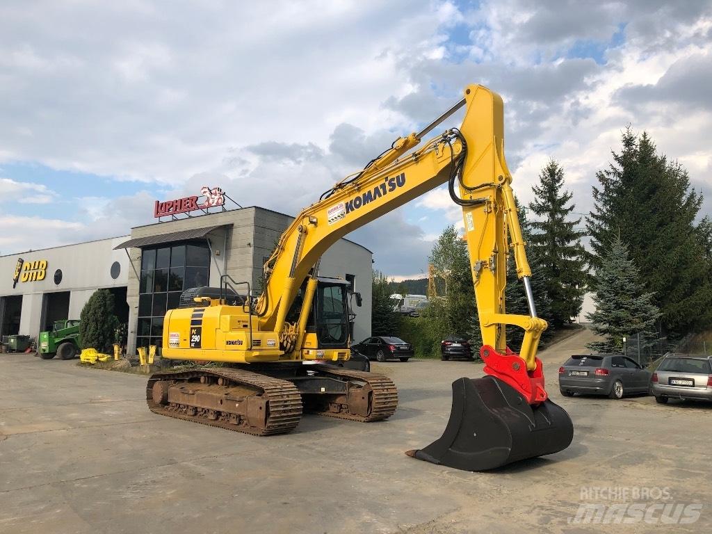 Komatsu PC290LC-11E0 Paletli ekskavatörler