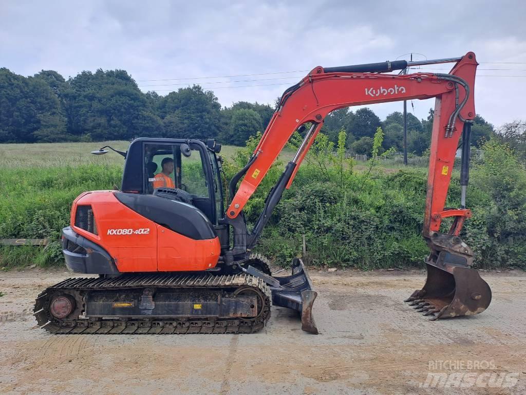 Kubota KX 080-4 Midi ekskavatörler 7 - 12 t