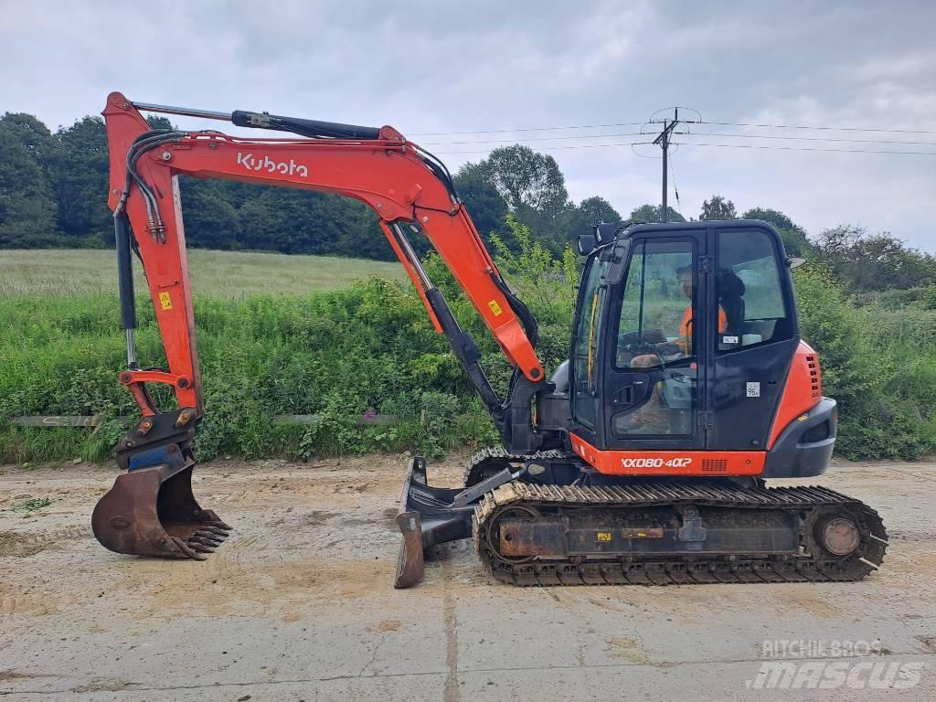 Kubota KX 080-4 Midi ekskavatörler 7 - 12 t
