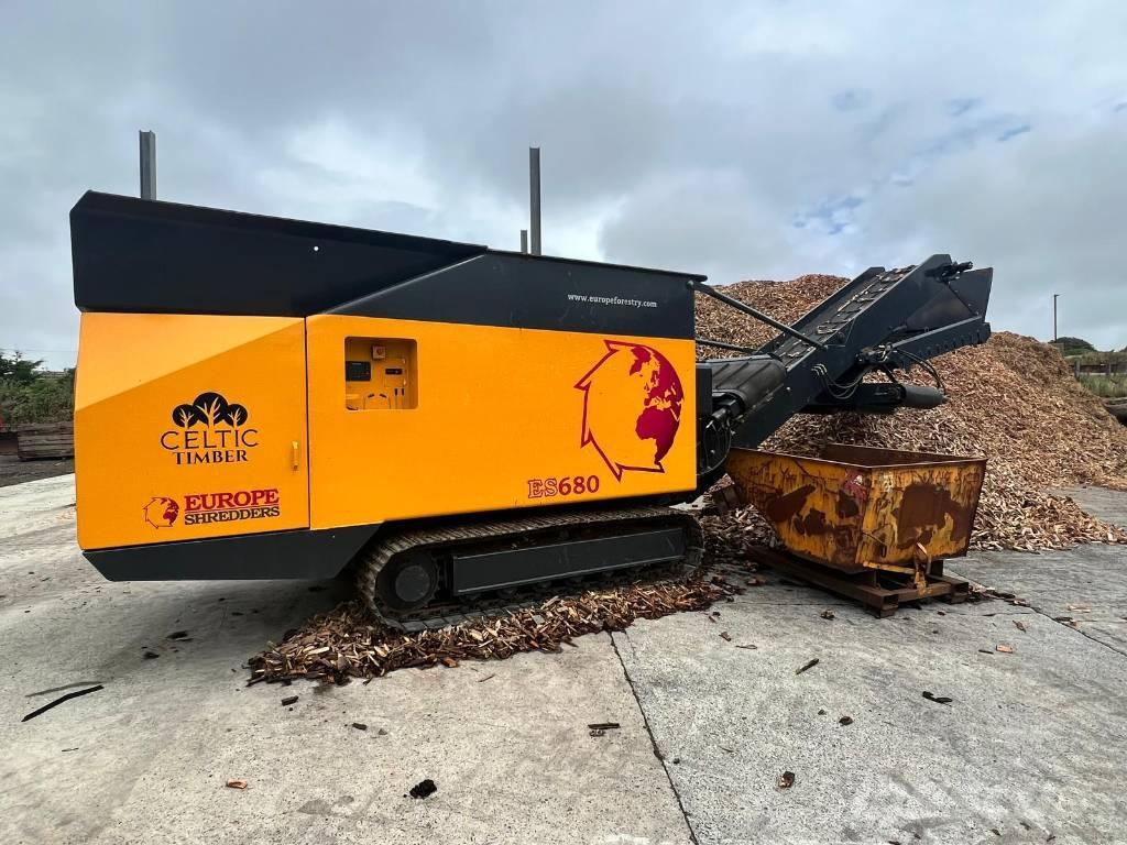 Euro Shredder ES680 Ağaç öğütücüler