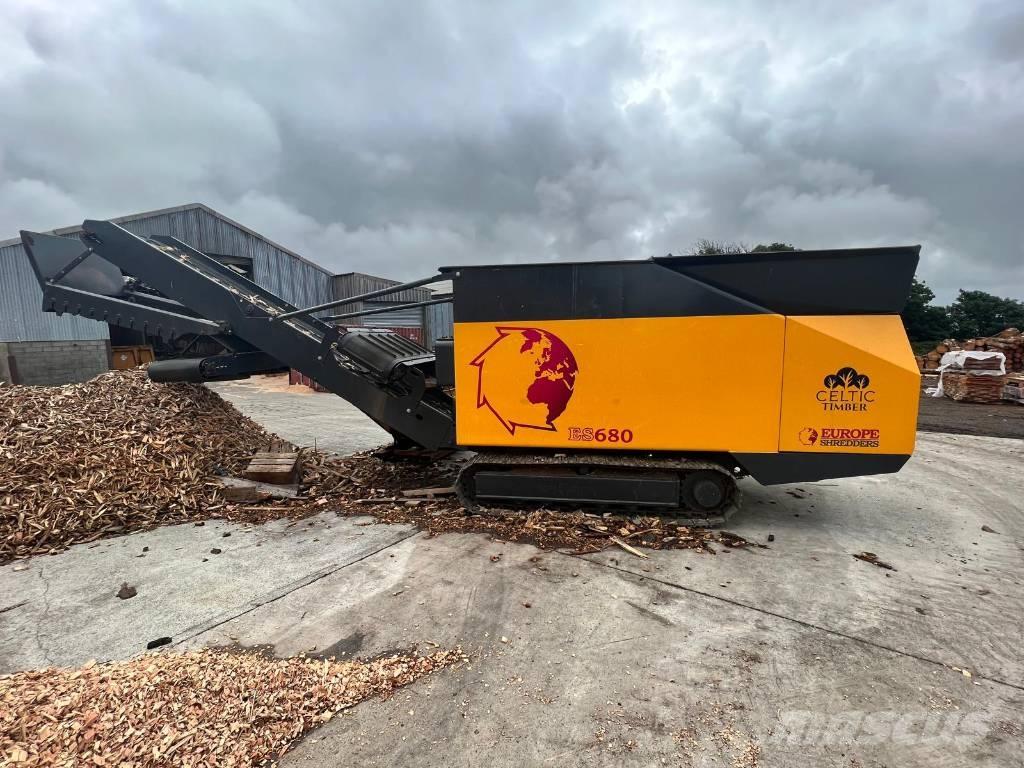 Euro Shredder ES680 Ağaç öğütücüler