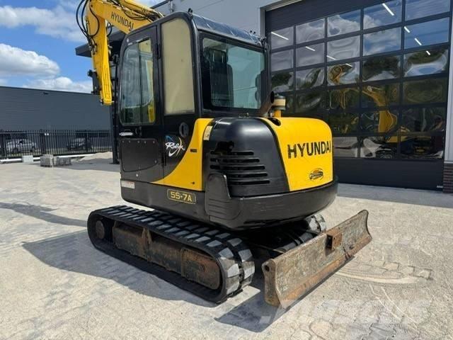Hyundai Robex 55-7 Mini ekskavatörler, 7 tona dek