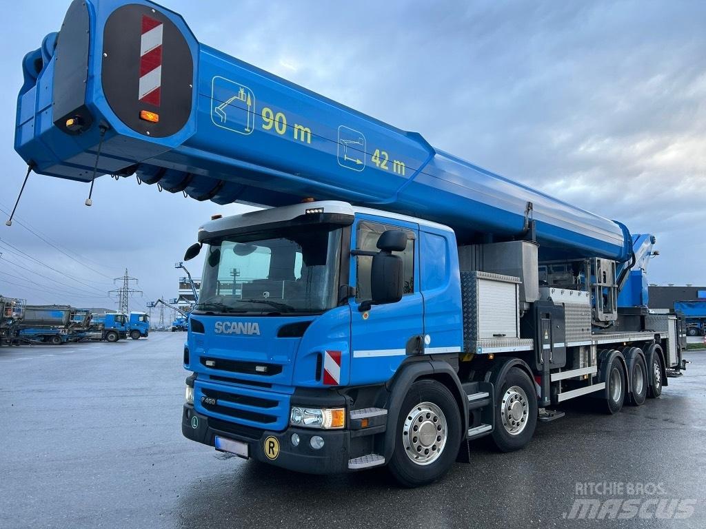 Scania P 450 Araç üstü platformlar