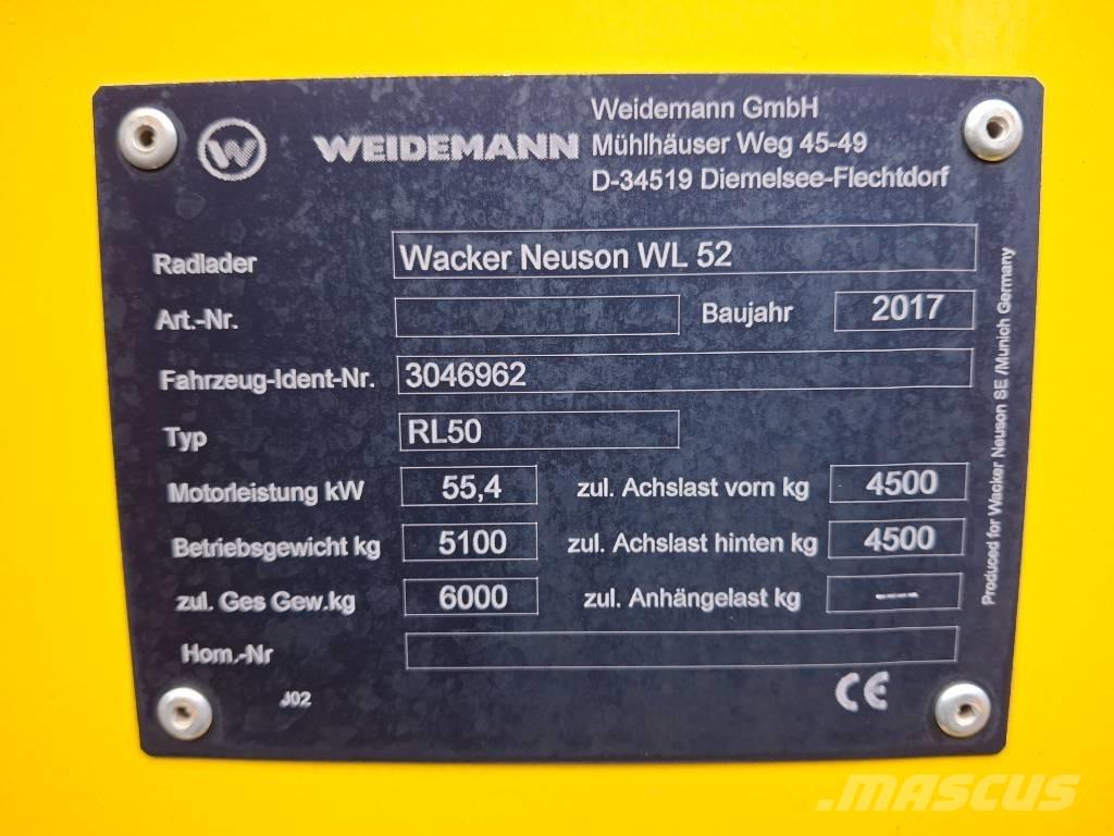 Wacker Neuson WL 52 Tekerlekli yükleyiciler
