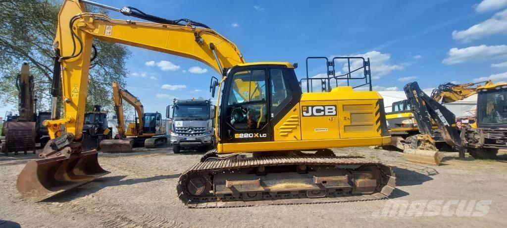 JCB JS 220 X Paletli ekskavatörler