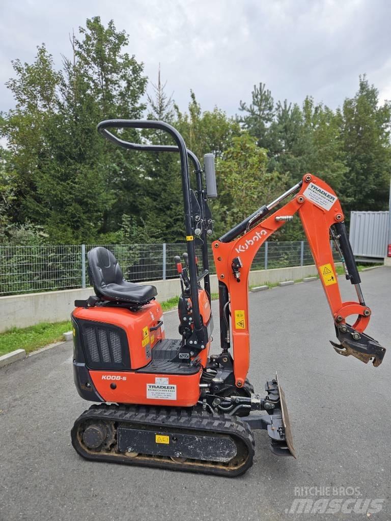 Kubota K008-5 VHG Mini ekskavatörler, 7 tona dek