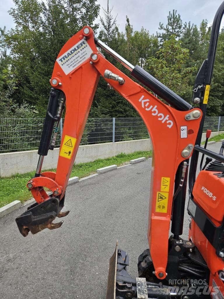 Kubota K008-5 VHG Mini ekskavatörler, 7 tona dek