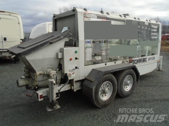 Schwing SP 1250 Beton pompaları