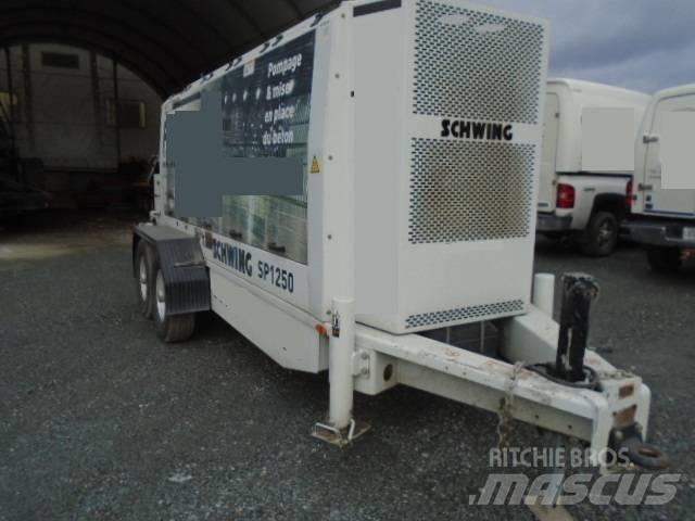 Schwing SP 1250 Beton pompaları