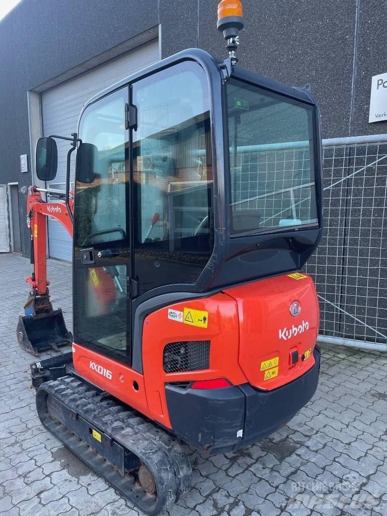 Kubota KX016-4 Mini ekskavatörler, 7 tona dek