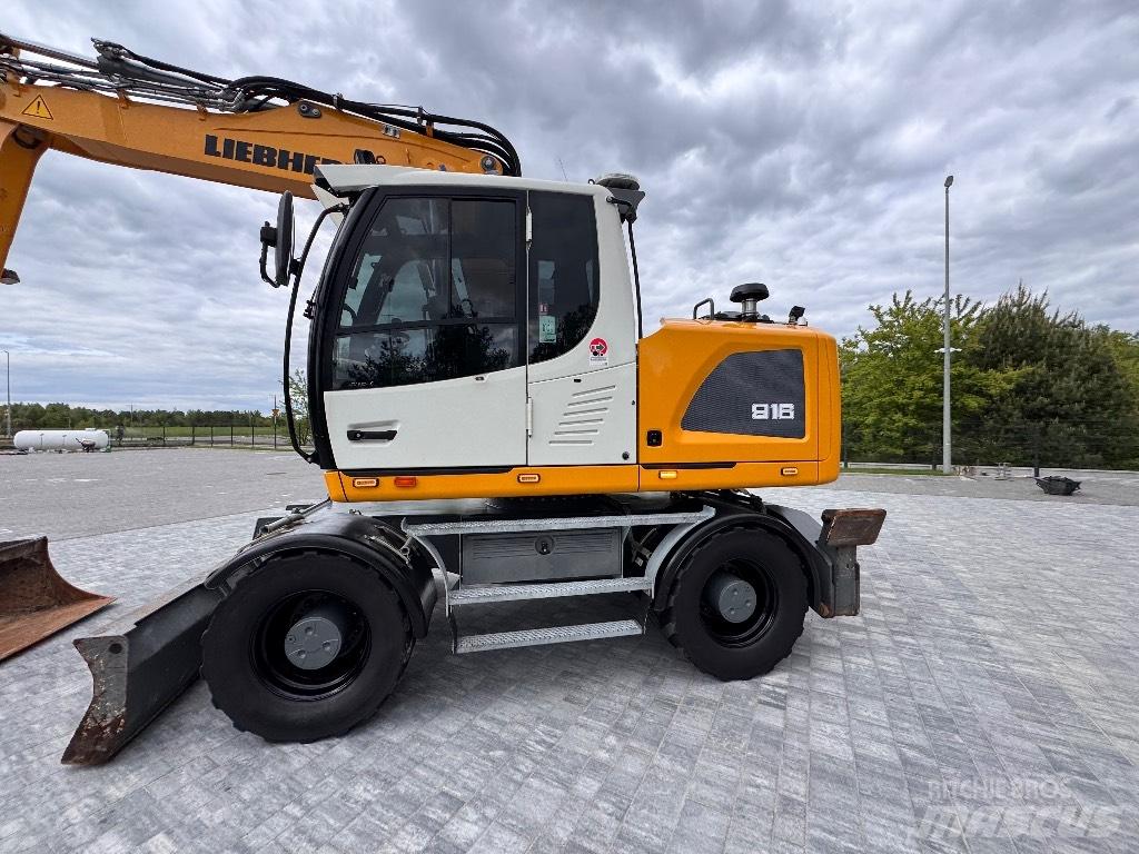 Liebherr A 916 Lastik tekerli ekskavatörler