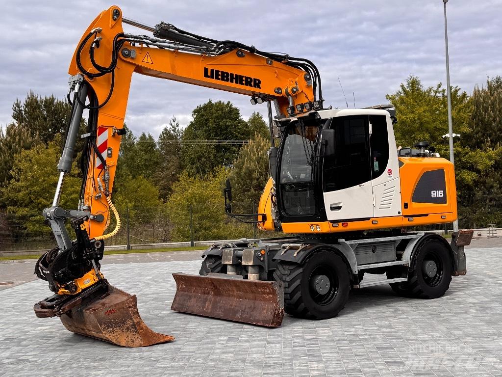 Liebherr A 916 Lastik tekerli ekskavatörler