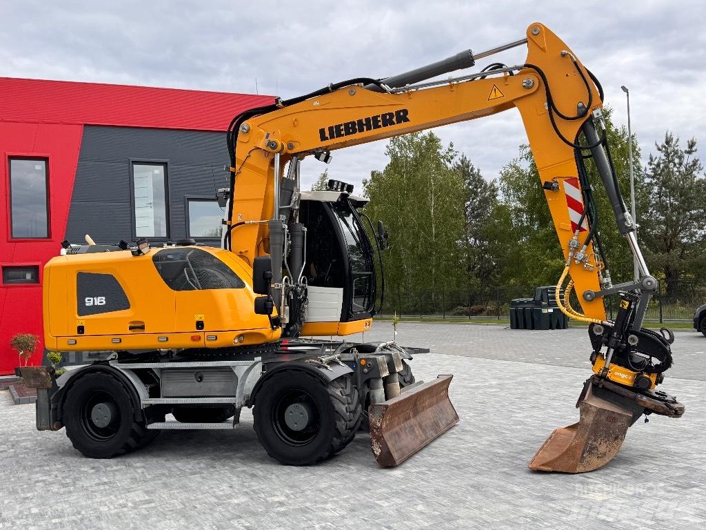 Liebherr A 916 Lastik tekerli ekskavatörler