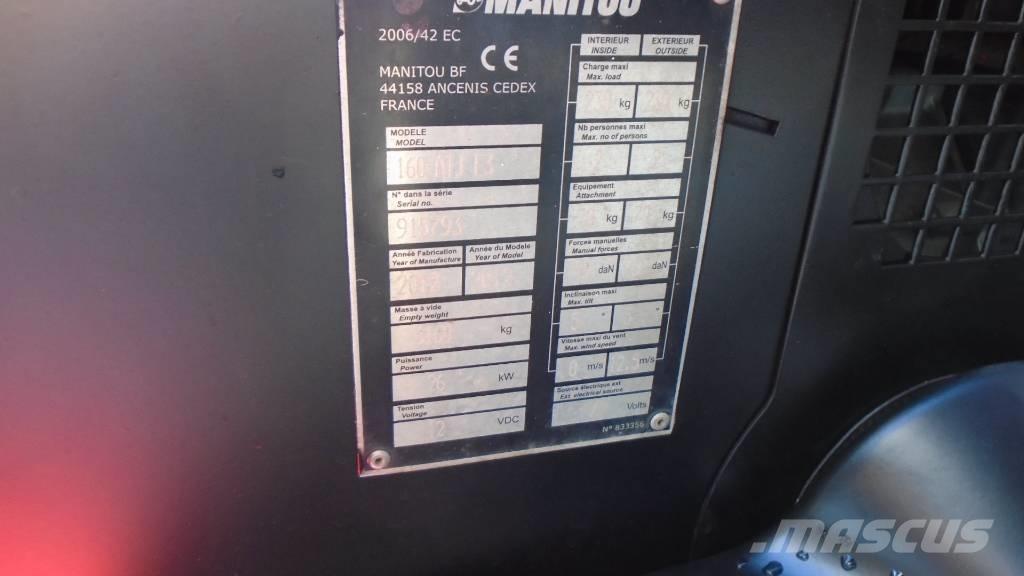 Manitou ATJ 160 Körüklü personel platformları