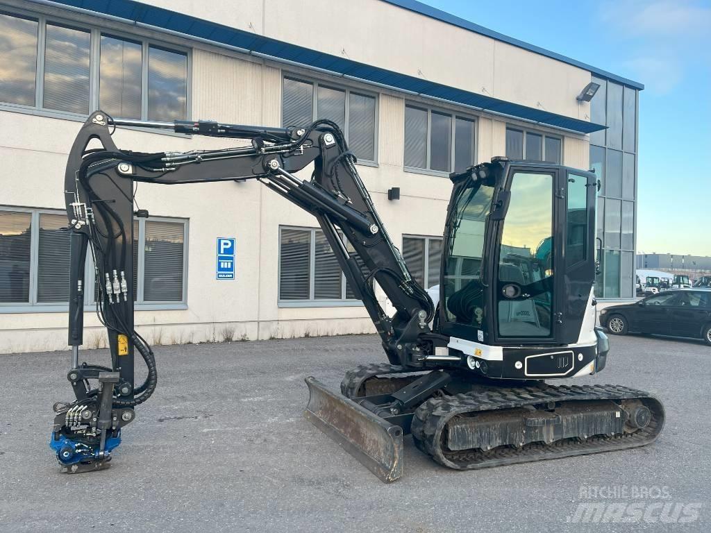 ECM ES60 TR Mini ekskavatörler, 7 tona dek