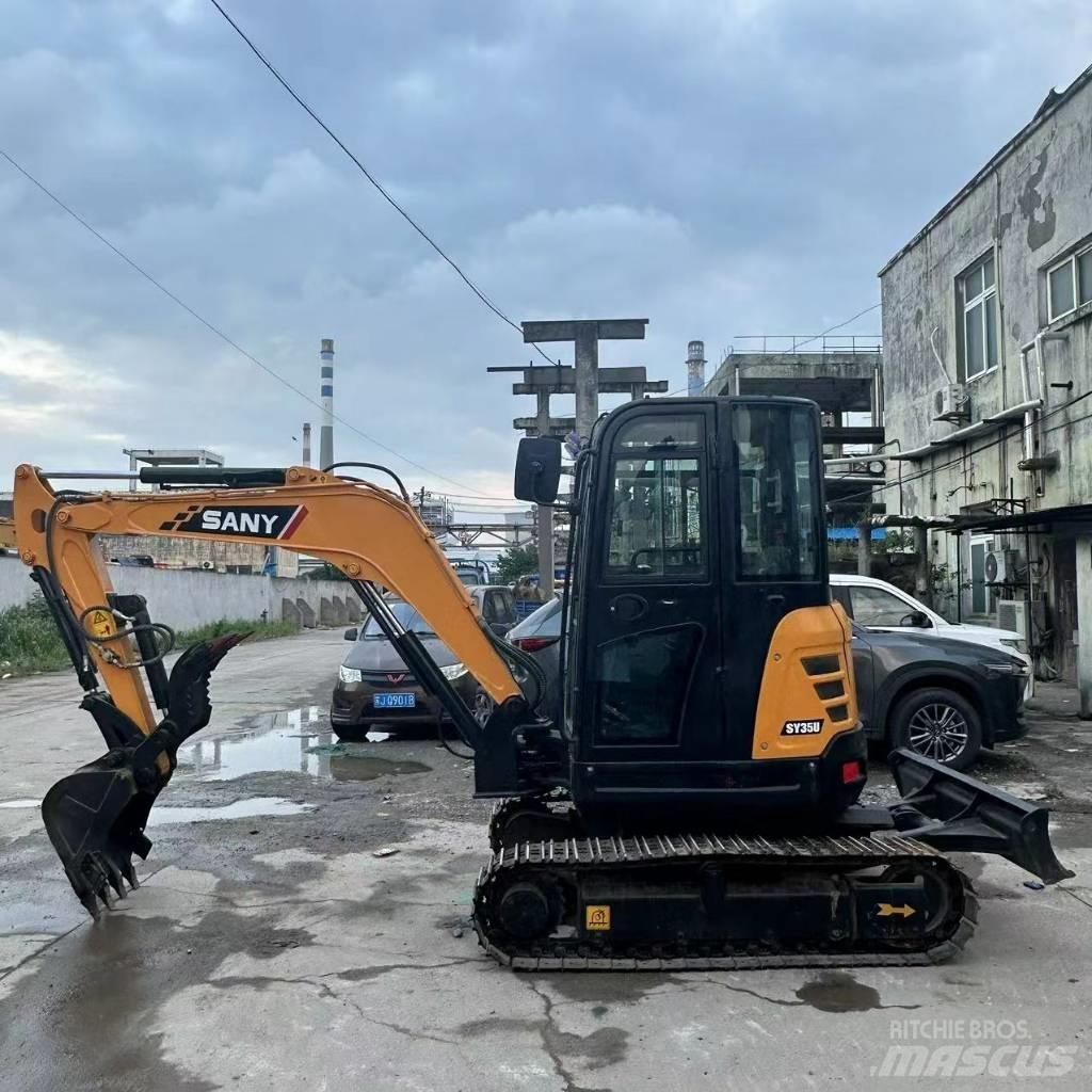 Sany SY 35 U Mini ekskavatörler, 7 tona dek