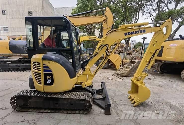 Komatsu PC35 Mini ekskavatörler, 7 tona dek
