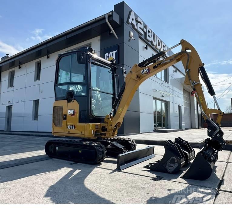 CAT 301.8 Mini ekskavatörler, 7 tona dek