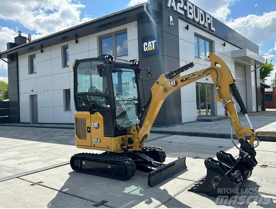 CAT 301.8 Mini ekskavatörler, 7 tona dek