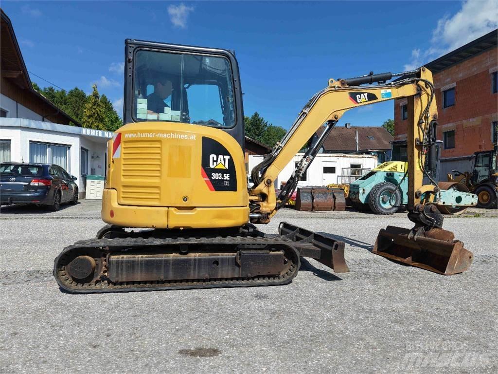 CAT 303.5ECR Mini ekskavatörler, 7 tona dek