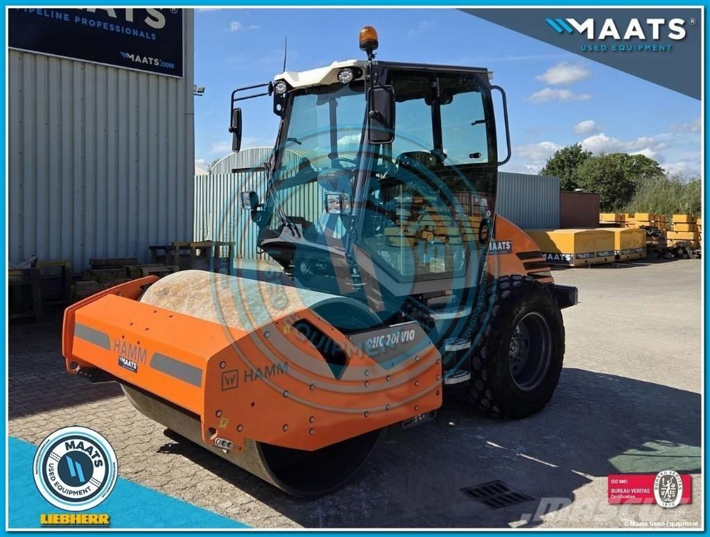 Hamm HC 70i Vio Tek tamburlu silindirler