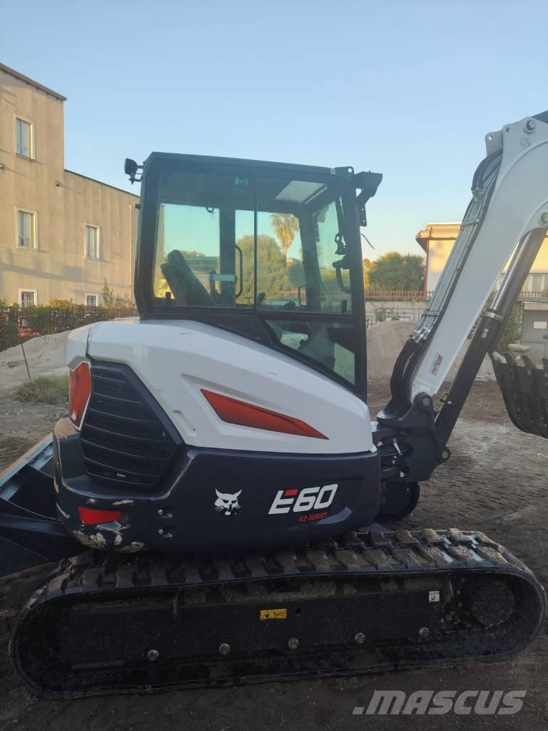 Bobcat E60 Mini ekskavatörler, 7 tona dek