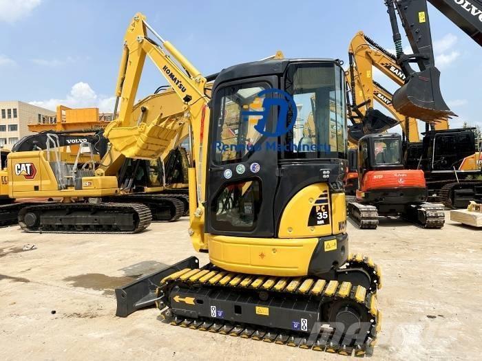 Komatsu PC35MR Mini ekskavatörler, 7 tona dek