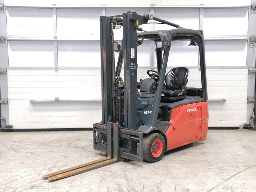 Linde E16 Elektrikli forkliftler