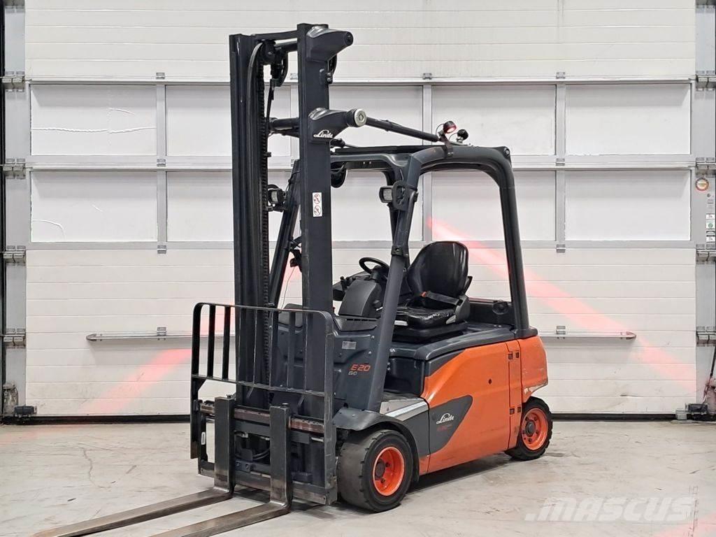 Linde E20PL-02 Elektrikli forkliftler