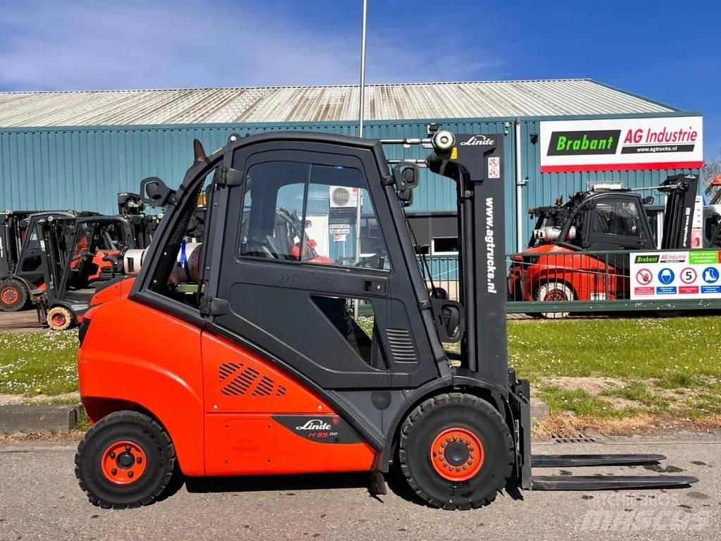 Linde H35T-02 LPG'li forkliftler